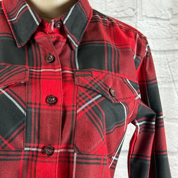 Dixxon Flannel Shirt The Texas Chainsaw Massacre 2020 Women's Medium Leatherface - Picture 3 of 10